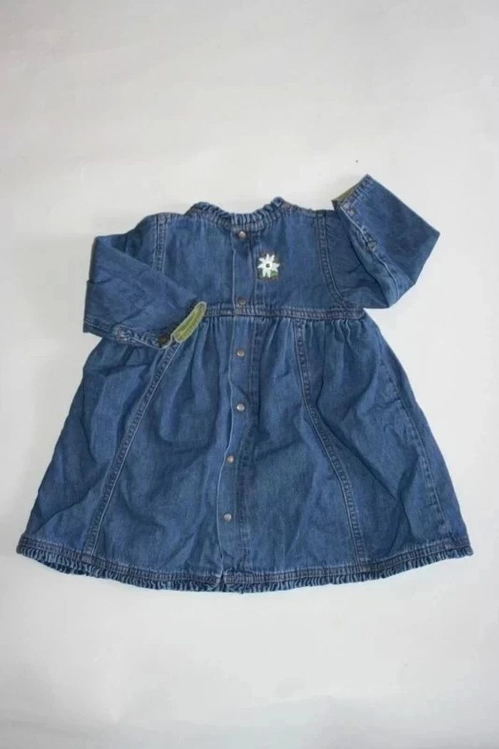 Robe en jeans Babymini by Catimini 12m - photo numéro 2