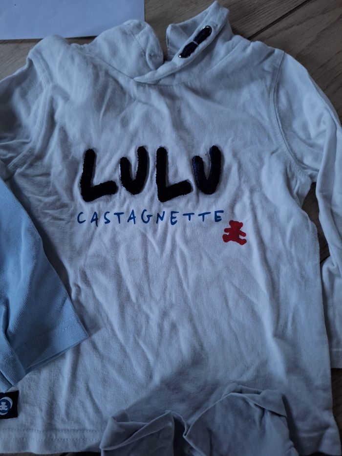 Lot Tee-shirts manches longues col roulé 18 mois garçon - photo numéro 3