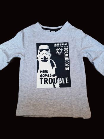 T-shirt manches longues Star Wars 8 ans