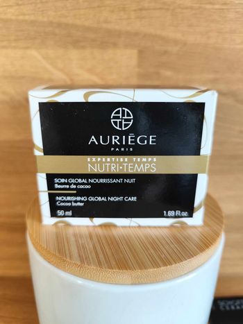 Soin global visage nuit Auriège , 50 ml , neuf