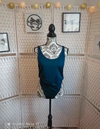 💕Joli Maillot de bain 1 pièce  bleu marine étam - femme T44💕