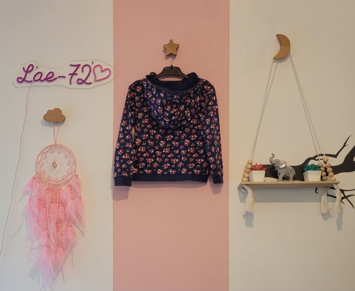 Gilet zippé à capuche 6 ans - photo numéro 2