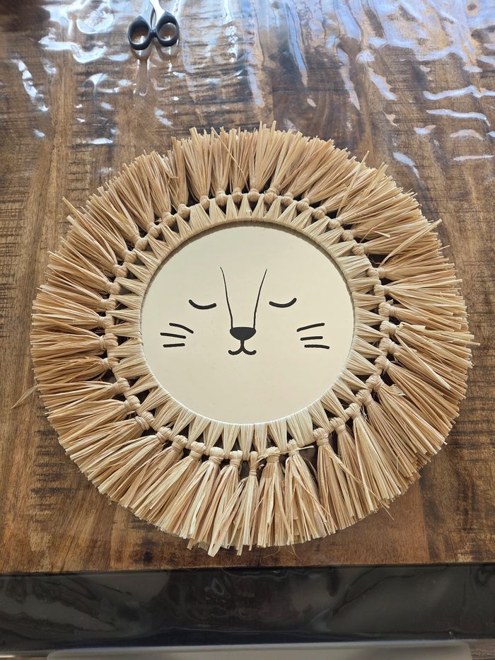 Miroir mural lion maison du monde