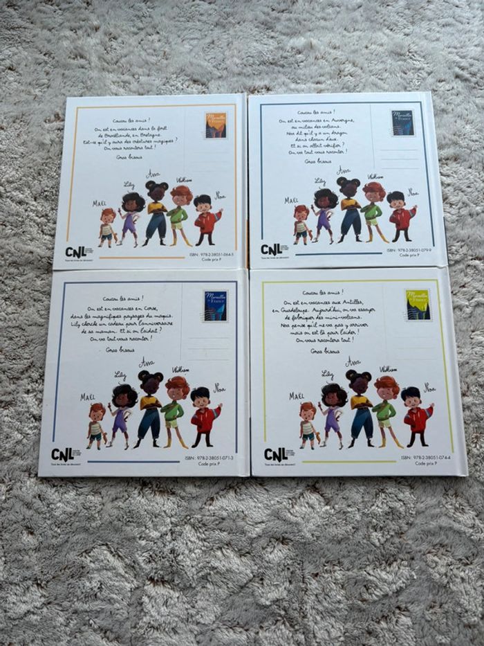 Lot de 4 livres McDo neufs merveilles de France - photo numéro 2