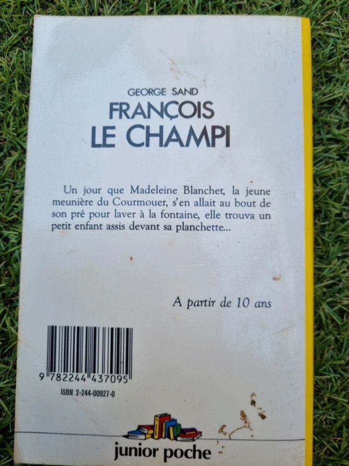 Le Champi de George Sand - État Correct - photo numéro 2