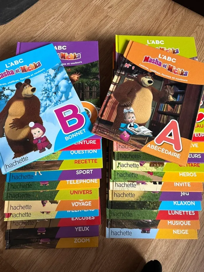 Livres masha et michka