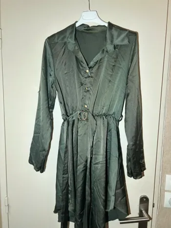 Robe kaki vintage
