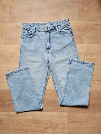 Jean taille haute Straight - Bershka