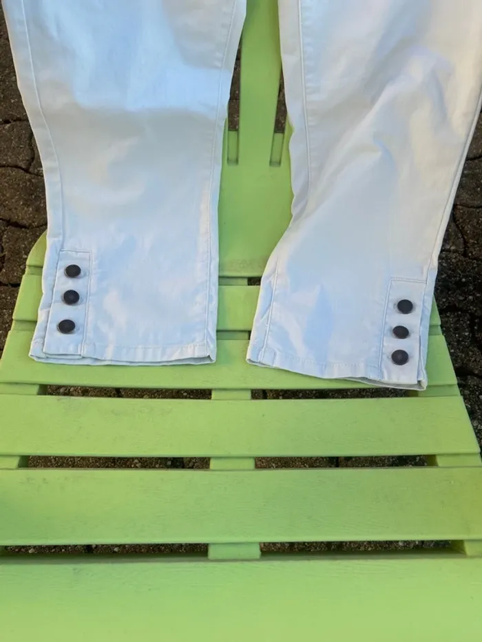 Jeans blanc - photo numéro 3