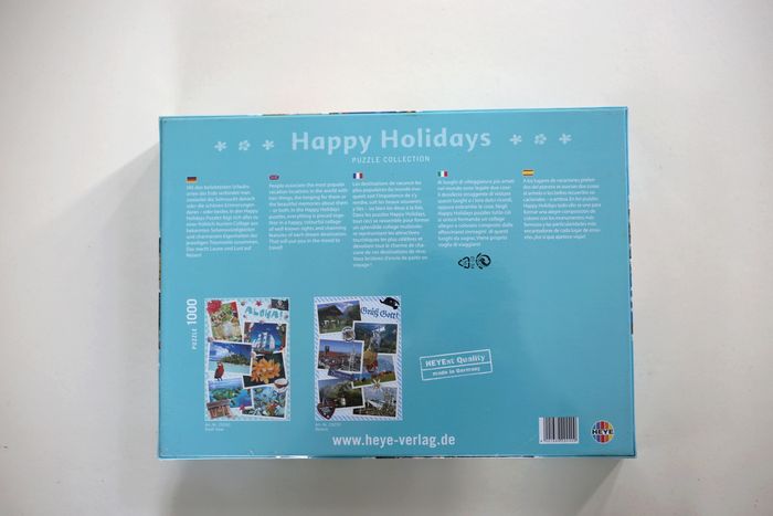 Puzzle neuf sous blister "Happy Holidays" 1000 pièces, marque Heye. - photo numéro 2