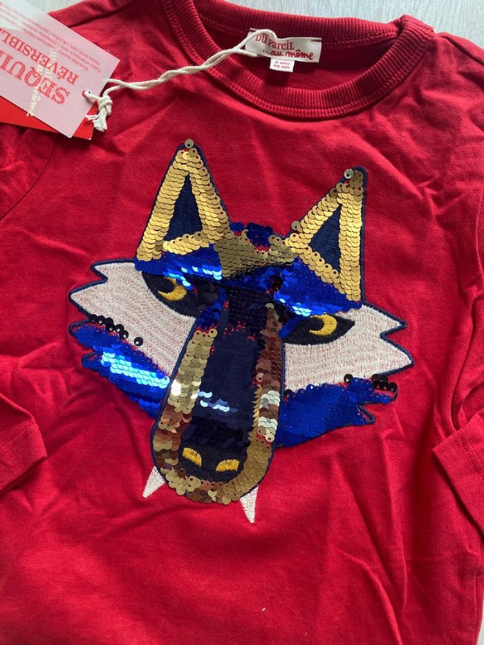 Tee shirt T-shirt Dpam taille 3 ans Neuf - photo numéro 2
