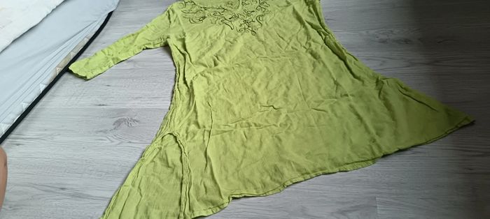 Haut manches mi longue taille L en très bon état Allyer femme - photo numéro 10