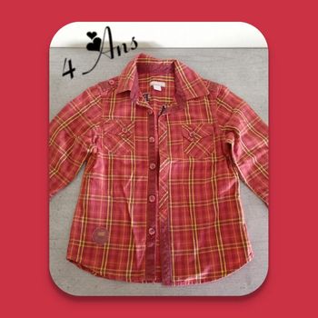 Chemise manches longues garçon Orchestra en 4ans