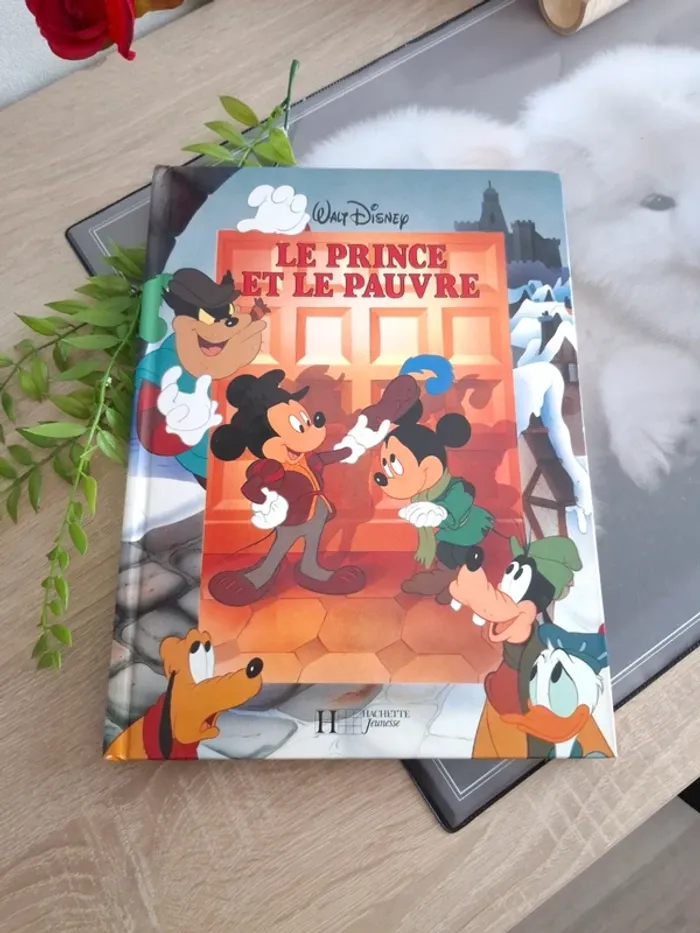 Livre Disney / Le prince et le pauvre