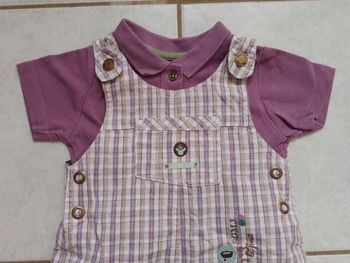 Ensemble salopette polo garçon 12 mois Sergent Major