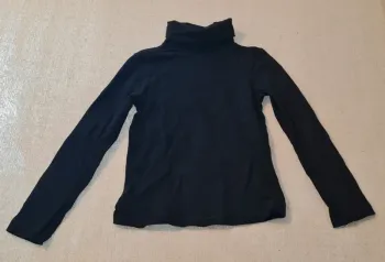 Pull col roulé