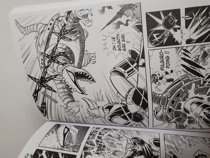 GOLDORAK ACTARUS Livres BD Bande dessinée - Collection Intégrale Manga 4 livres – LIRE DESCRIPTIF - photo numéro 4