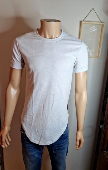 Project X Paris T-shirt Blanc Longline Streetwear Homme XS