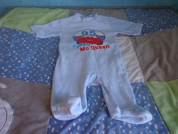 Pyjama Disney cars 3 mois