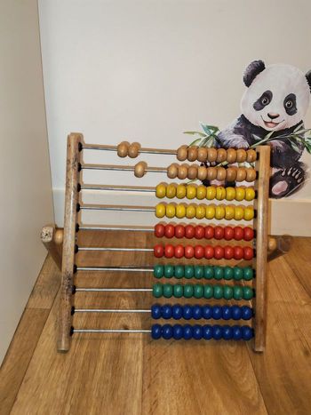 Boulier chinois. Règle à calcul en bois