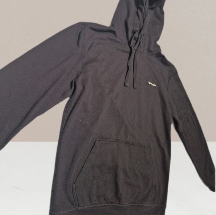 Pull à capuche noir Teddy Smith taille S - photo numéro 2
