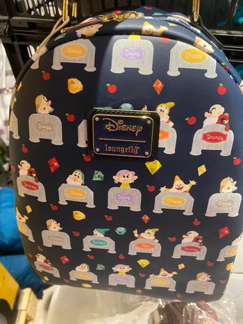 Sac a dos blanche neige et els 7 nains