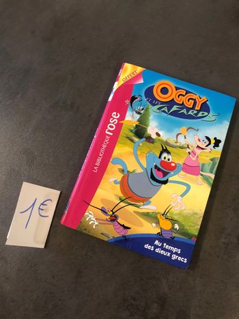 Livre oggy et les et les cafards
