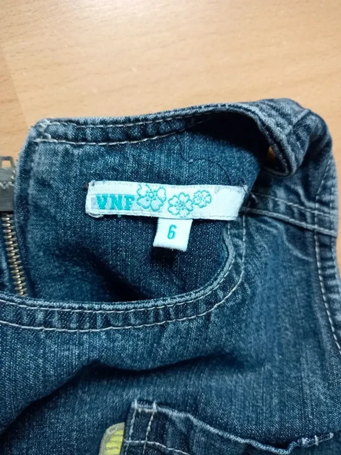 Robe en jean 6 ans - photo numéro 3