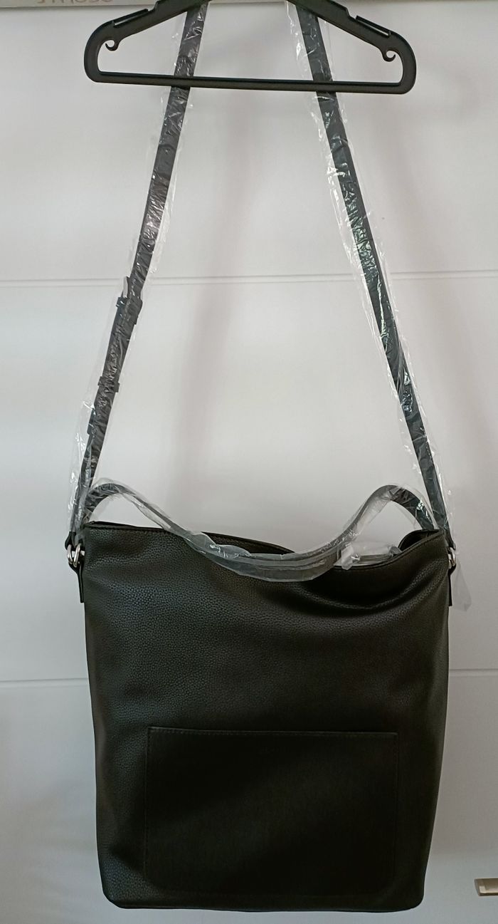 Sac bandoulière femme esprit noir - photo numéro 3