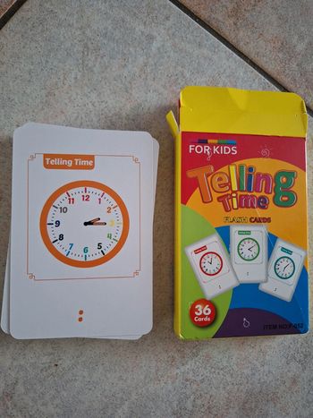 36 cartes telling time