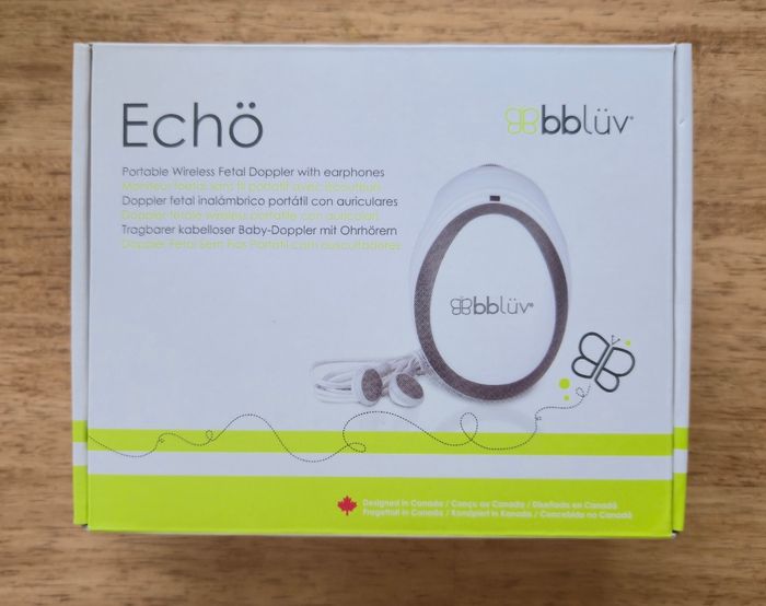 Moniteur de rythme cardiaque fœtal - doppler BBLUV Echö – Sans fil avec écouteurs - photo numéro 2