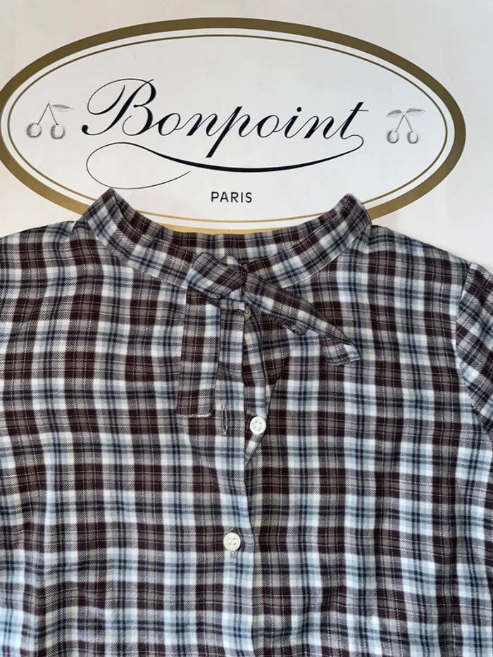 ensemble Bonpoint chemise en TBE et jeans BE 6 ans - photo numéro 3