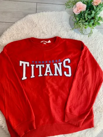 Pull rouge pour fille