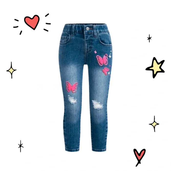 Jeans slim taille 5 ans - photo numéro 2