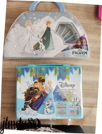 Lot 2 valises coloriages