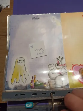 Feuille Diddl A5 377 0,50€