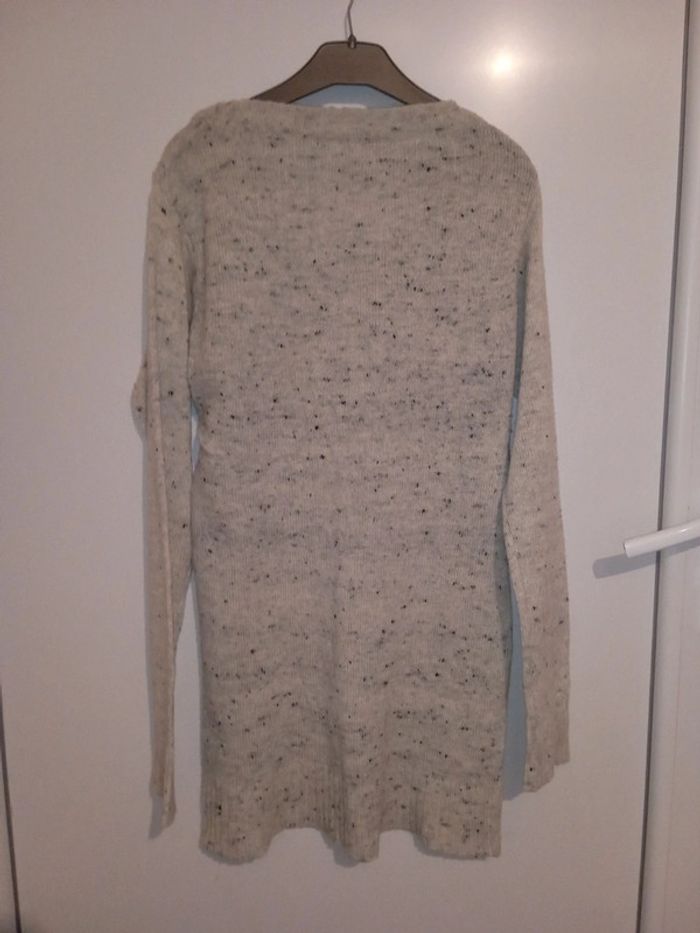 Pull long 40 % laine taille M - photo numéro 3