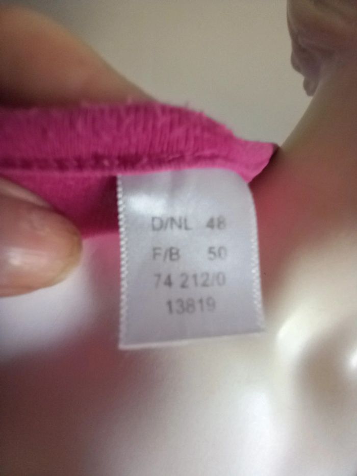 Tee shirt rose foncé taille 50 - photo numéro 4