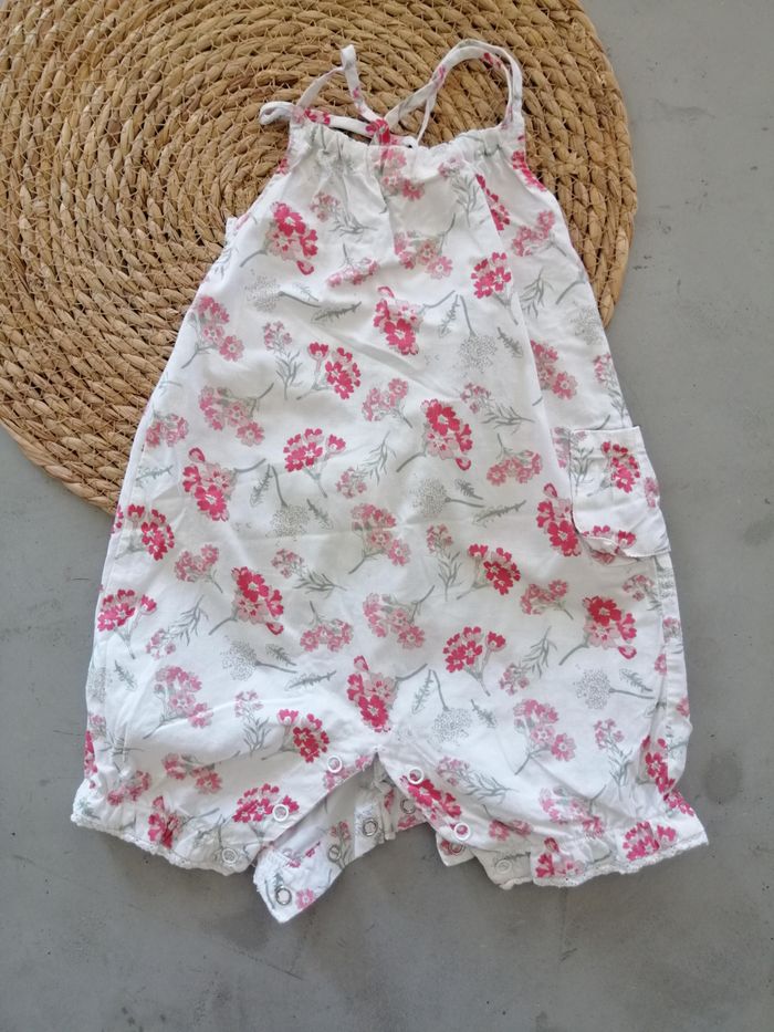 Grenouillère été fille 6 mois