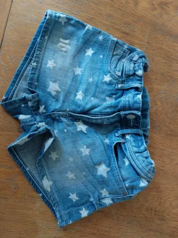 Short jean's etoile