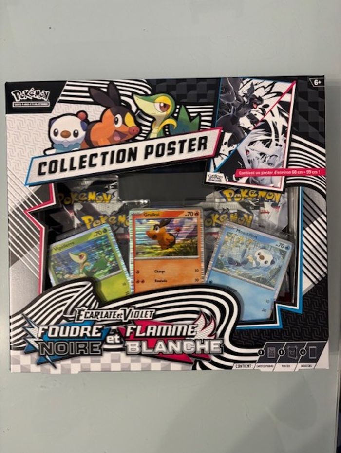 Pokémon - Écarlate et violet - Coffret poster EV10.5 (4 Boosters)