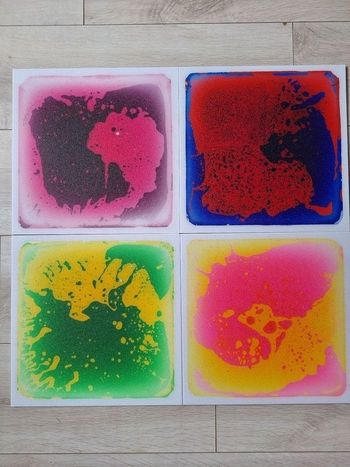 Dalles sensorielles liquides