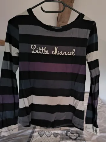 T-shirt manches longues S Little Marcel