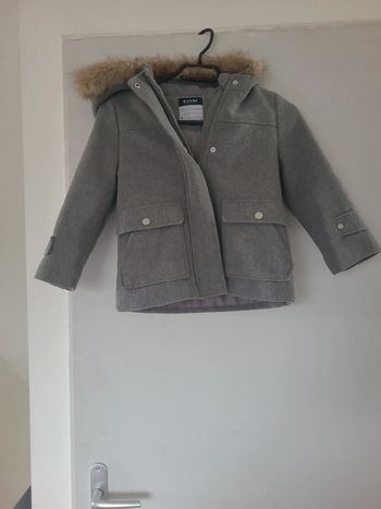 Manteau à capuche chaud kiabi 6 ans
