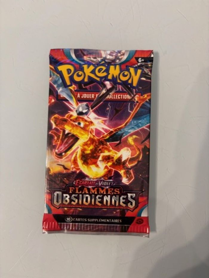 1 x Booster Flammes Obsidiennes NEUF