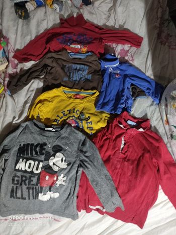 TS ml,polo ml,sous pull