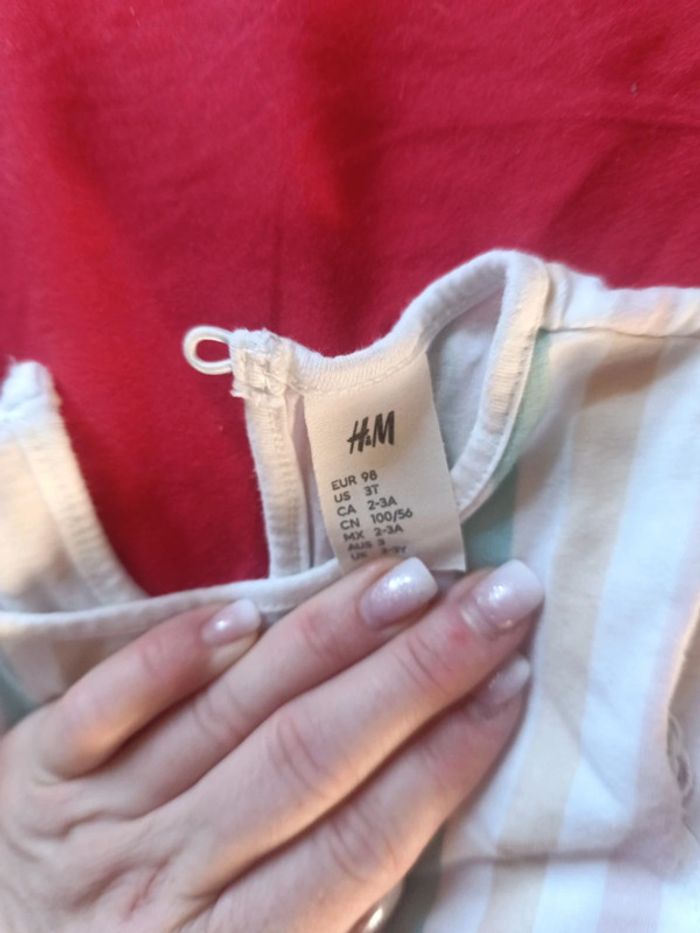 Robe rayer multicolore h&m - photo numéro 3