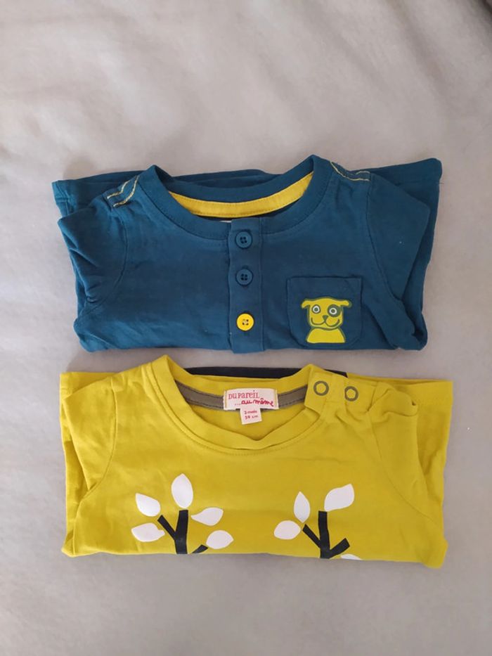 Lot de 2 T-shirts DPAM - photo numéro 2