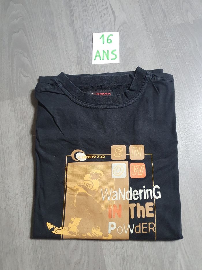 Maillot t-shirt taille 16ans