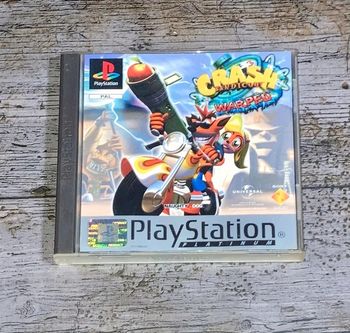 Crash Bandicoot Warped Jeu PS1 Complet Platinum Sony